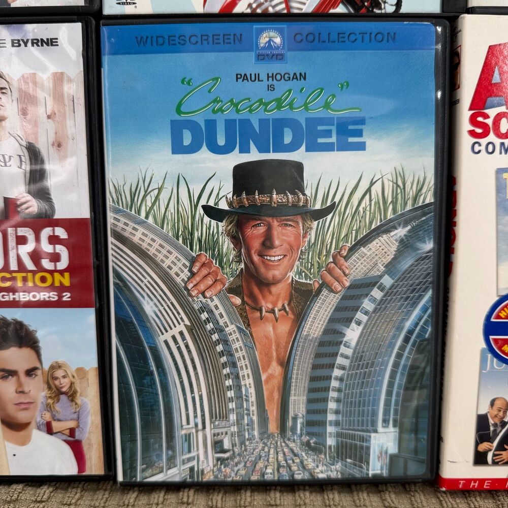 6 DVD Comedy Movie Lot Bruce Almighty Rat Race Neighbors Dundee Arnold - Picture 7 of 9